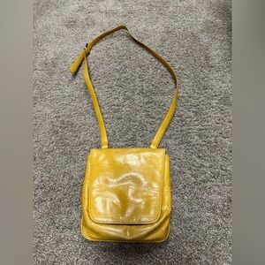 HOBO Vintage Leather Crossbody Bag, Mustard